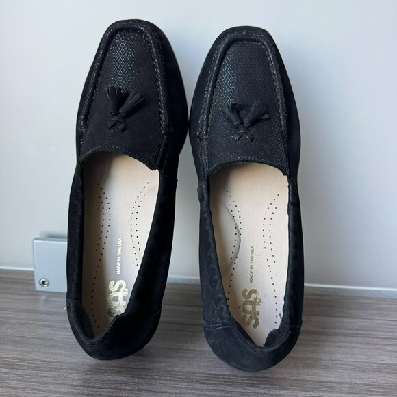 SAS Hope Slip On Loafer - Onyx Size 7.5 M $145 - Picture 4 of 9
